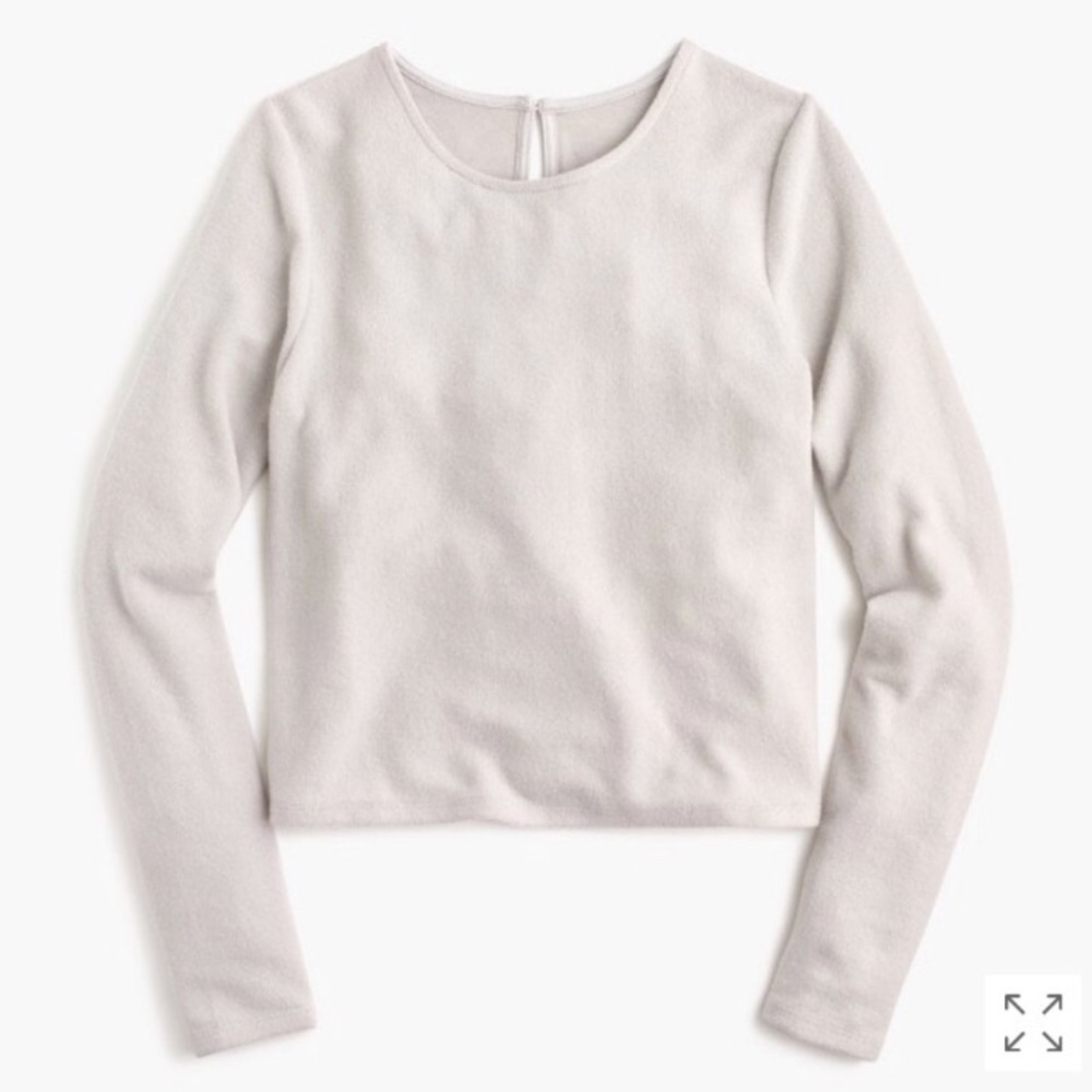 J. Crew Cropped Long-Sleeve T-Shirt